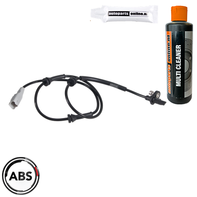 ABS-sensor achterzijde, links of rechts voor Citroen Berlingo 1.2 Puretech 110