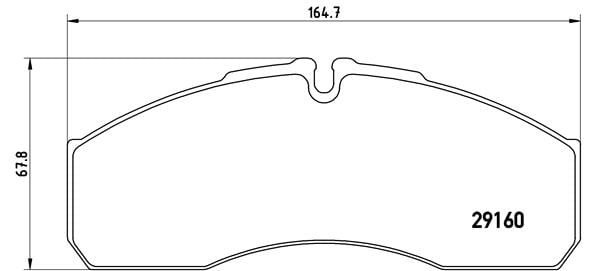 Remblokken voorzijde Brembo premium voor Toyota Avensis 1.8 