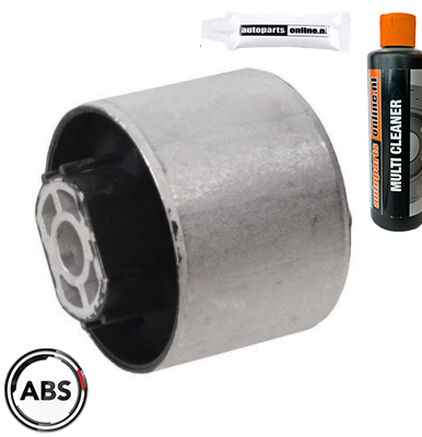 Draagarmrubber achterzijde, links of rechts, onder voor Audi A3 Limousine 40 TFSI quattro