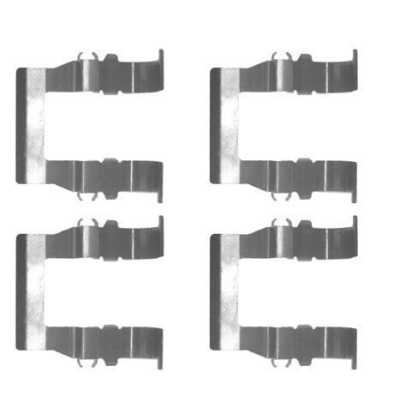 Citroen C-crosser Remblok-montageset voorzijde