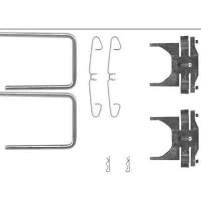 Lancia Prisma 1.3 Remblok-montageset voorzijde