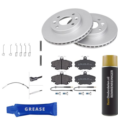 Renault 19 II Chamade 1.8 Voordeelpakket remschijven & remblokken voorzijde