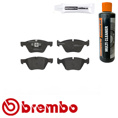 Remblokken voorzijde Brembo premium voor Bmw 1 Cabriolet (e88) 120 D