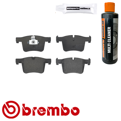 Remblokken voorzijde Brembo premium voor Bmw 4 Gran Coupe (f36) 420 D
