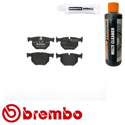 Remblokken achterzijde Brembo premium voor Bmw 5 (e60) 520 I