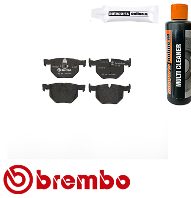 Remblokken achterzijde Brembo premium voor Bmw 5 (e60) 530 D