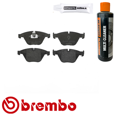 Remblokkenset voorzijde Brembo premium voor Bmw 5 (e60) 540 I