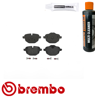 Remblokken achterzijde Brembo premium voor Bmw 5 (f10) 520 D Xdrive