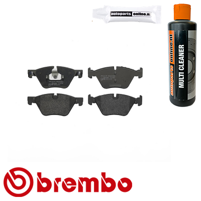 Remblokken voorzijde Brembo premium voor Bmw 5 (f10) 520 D Xdrive