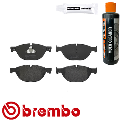 Remblokken voorzijde Brembo premium voor Bmw 5 (f10) 525 D