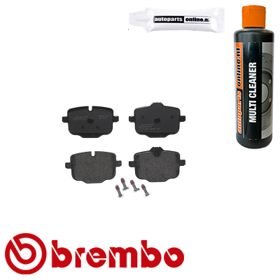 Remblokken achterzijde Brembo premium voor Bmw 5 (f10) 530 D