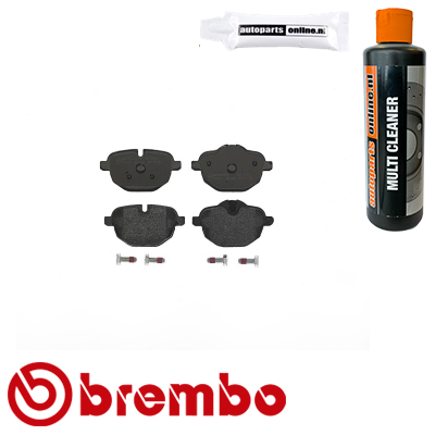 Remblokken achterzijde Brembo premium voor Bmw 5 (f10) 530 D