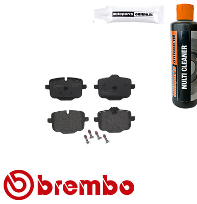 Remblokken achterzijde Brembo premium voor Bmw 5 (f10) 530 D Xdrive