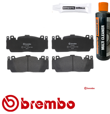Remblokken voorzijde Brembo premium voor Bmw 5 (f10) M5 Edition 30