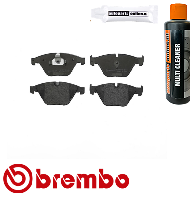Remblokkenset voorzijde Brembo premium voor Bmw 5 Touring (e61) 520 I