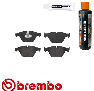 Remblokken voorzijde Brembo premium voor Bmw 5 Touring (f11) 520 D
