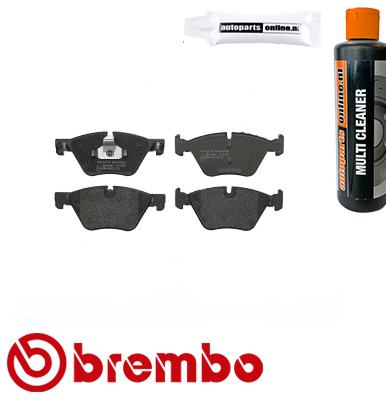 Remblokken voorzijde Brembo premium voor Bmw 5 Touring (f11) 530 I