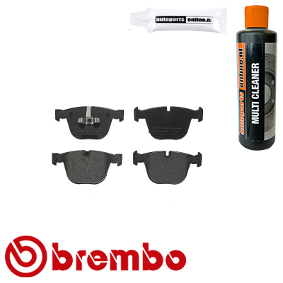 Remblokken achterzijde Brembo premium voor Bmw 7 (f01, F02, F03, F04) 730 D