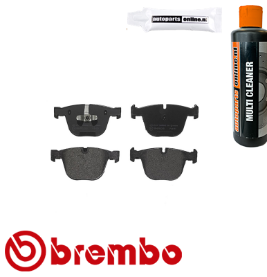 Remblokken achterzijde Brembo premium voor Bmw 7 (f01, F02, F03, F04) 740 I, Li Xdrive