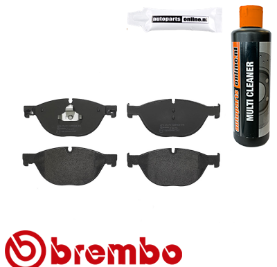 Remblokken voorzijde Brembo premium voor Bmw 7 (f01, F02, F03, F04) 750 D Xdrive