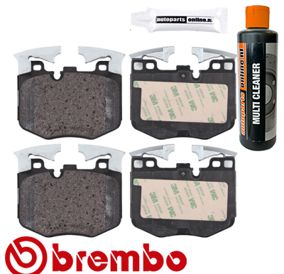 Remblokkenset voorzijde Brembo premium voor Bmw 7 (g11, G12) 740 I, Li Xdrive