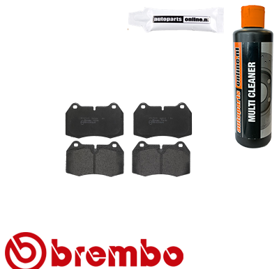 Remblokken voorzijde Brembo premium voor Bmw 8 (e31) 840 Ci