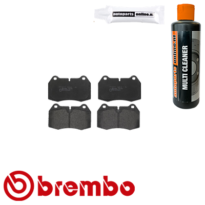 Remblokken voorzijde Brembo premium voor Bmw 8 (e31) 850 Csi
