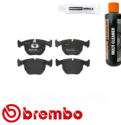 Remblokken voorzijde Brembo premium voor Bmw X3 (e83) Xdrive 35 D