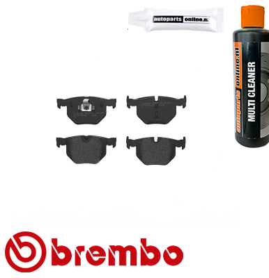 Remblokken achterzijde Brembo premium voor Bmw X5 (e70) Xdrive 40 D