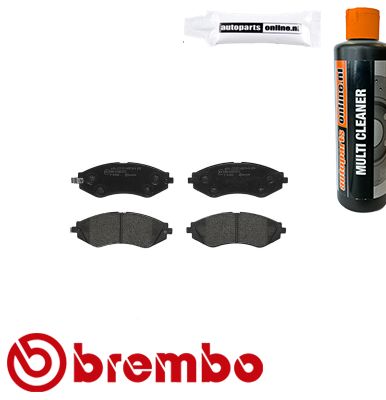 Remblokken voorzijde Brembo premium voor Chevrolet Lacetti 1.4 16v