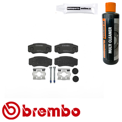 Remblokken achterzijde Brembo premium voor Citroen Jumper Bestelwagen 2.5 D
