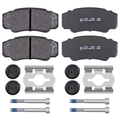 Remblokken achterzijde standaard kwaliteit voor Citroen Jumper Open Laadbak/ Chassis 2.5 D 4x4