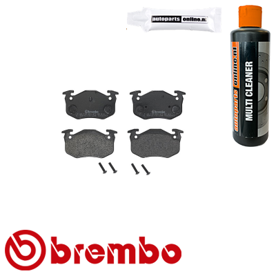 Remblokken Brembo premium voor Citroen Saxo 1.6