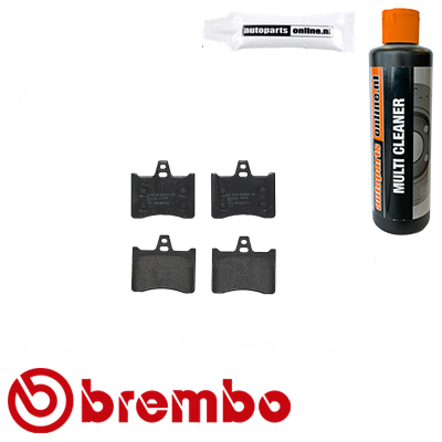 Remblokken achterzijde Brembo premium voor Citroen Xantia Break 2.0 Hdi 109