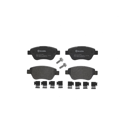 Remblokken voorzijde Brembo premium voor Fiat Idea 1.3 D Multijet