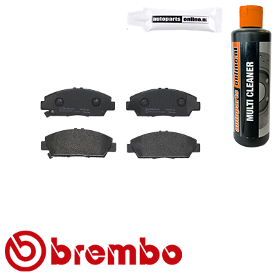 Remblokken voorzijde Brembo premium voor Honda Accord type 4 Aerodeck 2.0 I 16v 