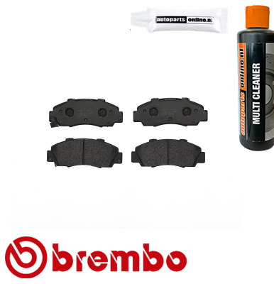 Remblokken voorzijde Brembo premium voor Honda Accord type 5 1.9 I 