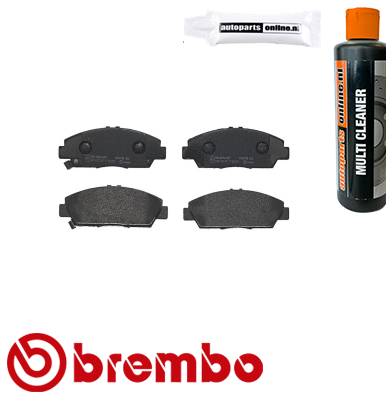 Remblokken voorzijde Brembo premium voor Honda Accord type 5 2.0 I Ls 
