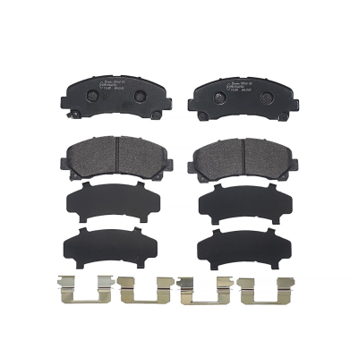 Isuzu D-max I Open Laadbak/ Chassis Remblokken voorzijde Brembo premium