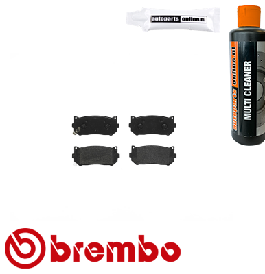 Remblokken Brembo premium voor Kia Sephia 1.8 I 16v