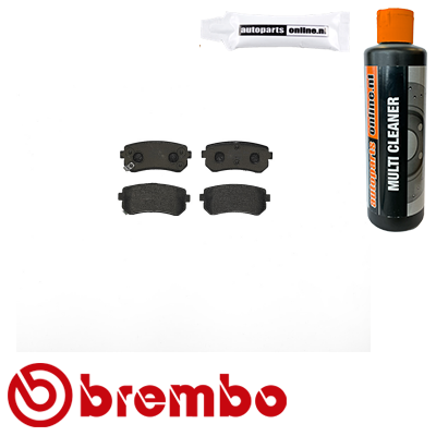 Remblokken Brembo premium voor Kia Sportage 2.0