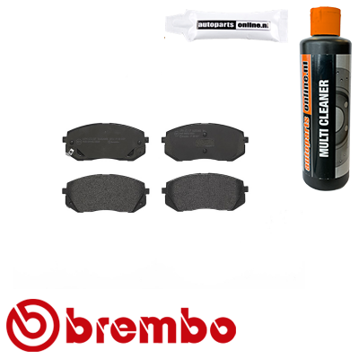 Remblokken Brembo premium voor Kia Sportage 2.0 Crdi