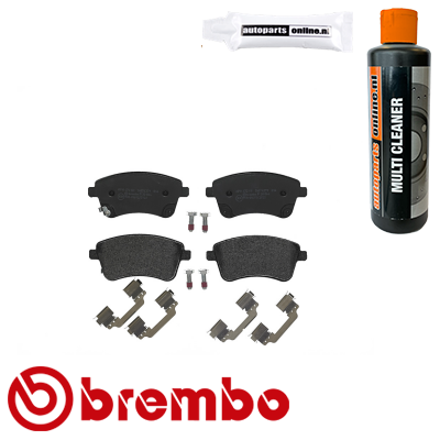 Remblokken voorzijde Brembo premium voor Kia Venga 1.4 Crdi 75