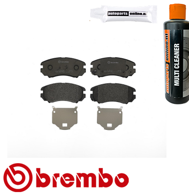 Remblokken voorzijde Brembo premium voor Kia Venga 1.6 Cvvt