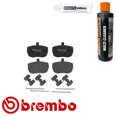 Remblokken voorzijde Brembo premium voor Ldv Sherpa Bus 2.0