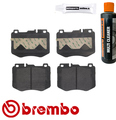 Remblokken voorzijde Brembo premium voor Mercedes-benz Glc (x253) 250 4-matic (253.946)