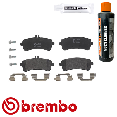Remblokkenset Brembo premium voor Mercedes-benz Sl (r231) 63 Amg (231.474)