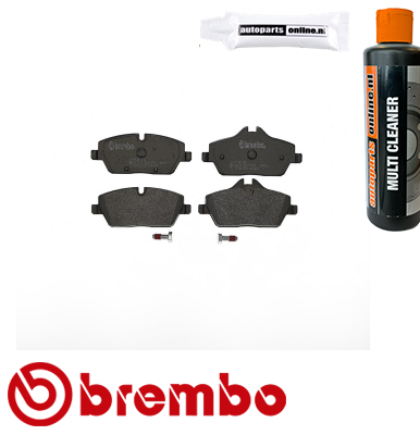 Remblokken voorzijde Brembo premium voor Mini Mini Cooper D