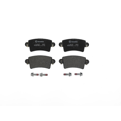Remblokken achterzijde Brembo premium voor Opel Movano Open Laadbak/ Chassis 2.2 Dti