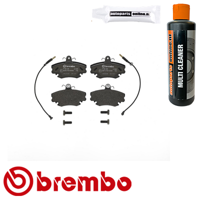 Remblokken voorzijde Brembo premium voor Renault Fuego 1.6 Ts/gts 